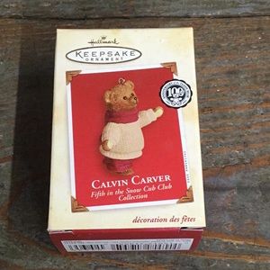 Hallmark Calvin Carver Ornament 2002
